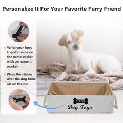 Brabtod foldable canvas bin packs flat for compact storage when not in use.