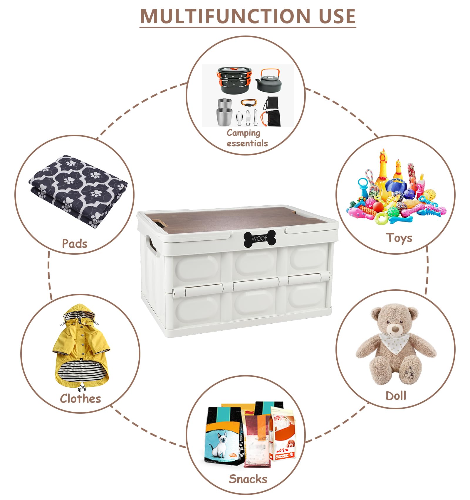 Brabtod RV trip storage box doubles as handy surface at rest stops