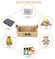 Brabtod trapezoid pet toy bin metal-frame supports durable storage for frequent use.