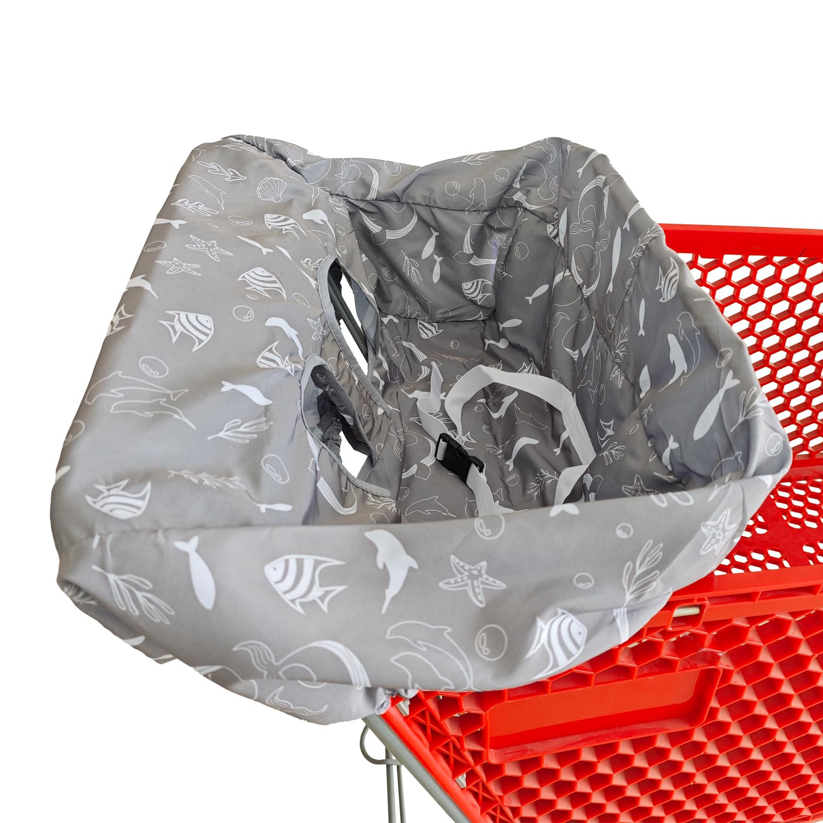 Brain Architect Child soft cotton-padded-seat promotes cozy comfort during outings.