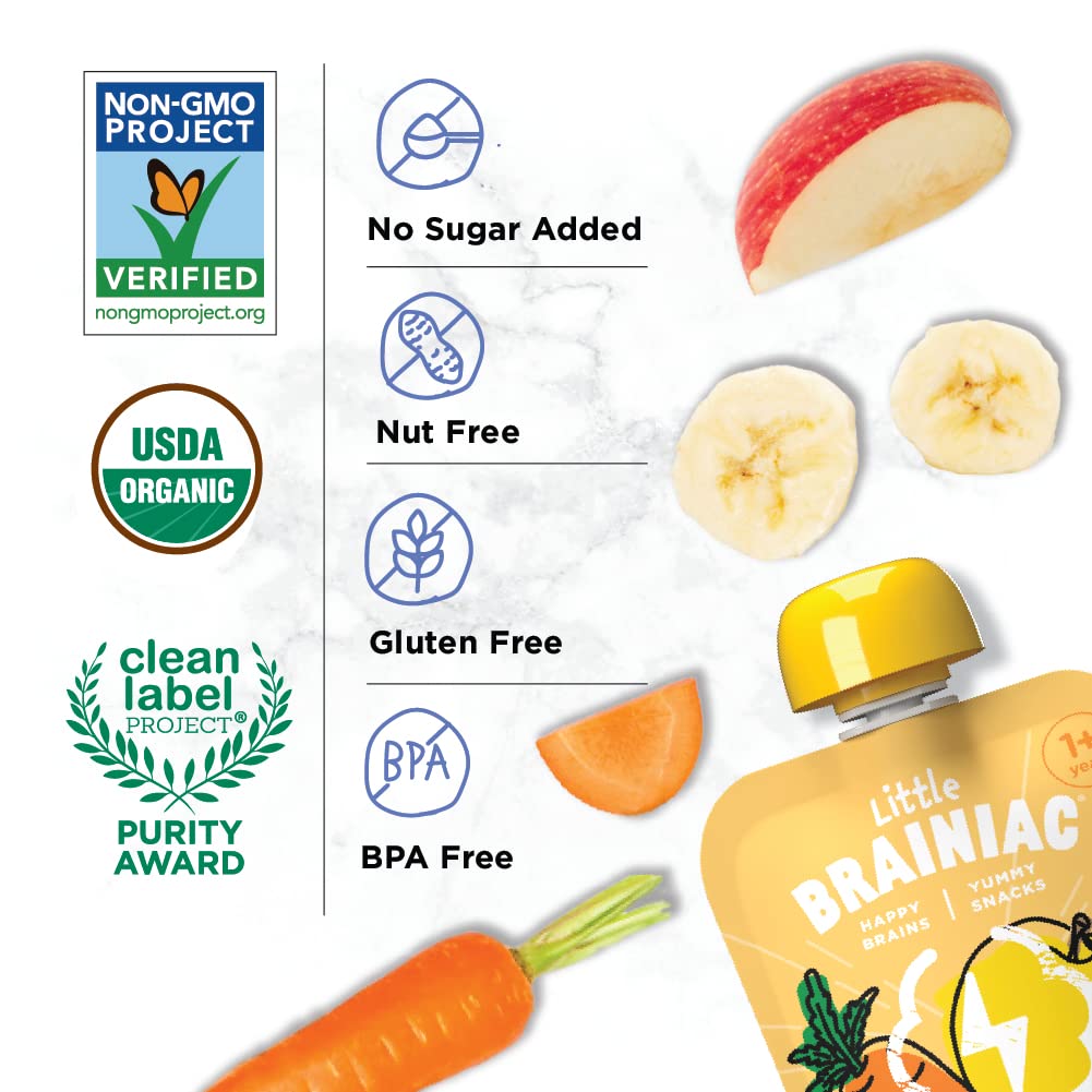 Brainiac No added sugars option offers a wholesome toddler snack