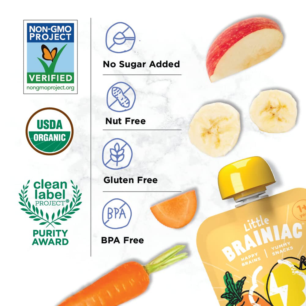 Brainiac No added sugars option offers a wholesome toddler snack