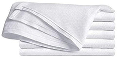 Brandilo Premium Cotton Diapers flat fold layout; gentle, breathable cotton for comfort.