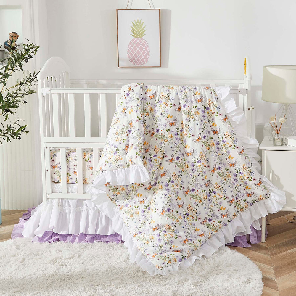 Brandream baby sheets support sensitive skin with OEKO-TEX certified cotton percale.