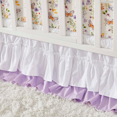 Brandream sheets with full-edge elastic provide a snug, safe fit on standard cribs.