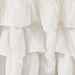 Brandream crib skirt made from GOTS-certified organic cotton for safety-conscious nurseries.