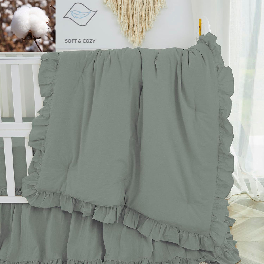 Brandream decorative pillowcase green adds cozy decorative touch