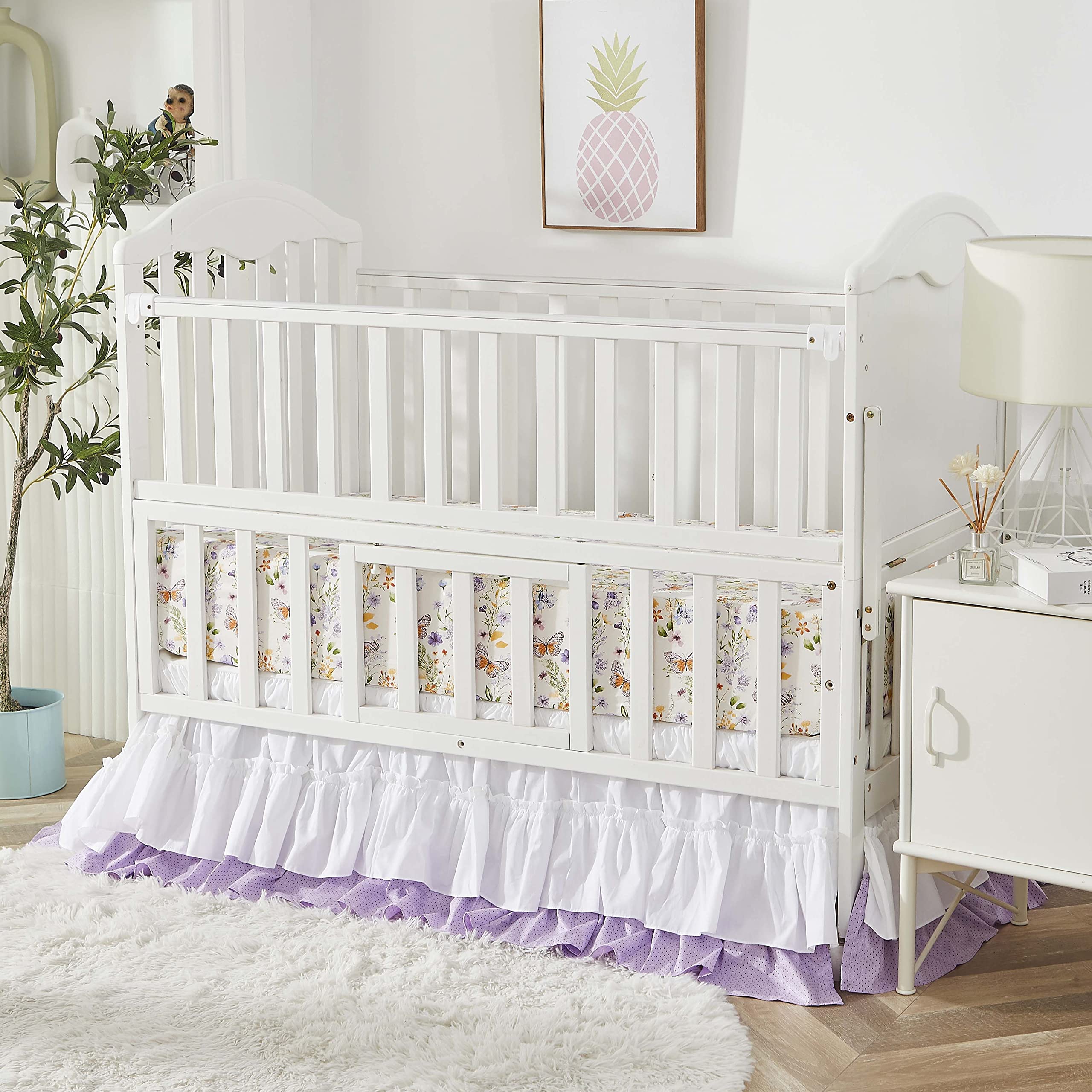 Brandream easy-care sheets are ready for quick diaper changes and bedtime routines.