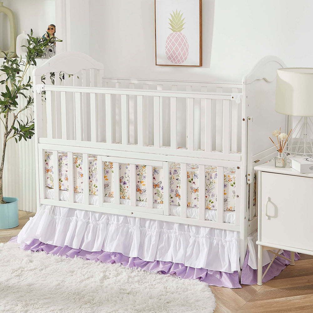 Brandream easy-care sheets are ready for quick diaper changes and bedtime routines.