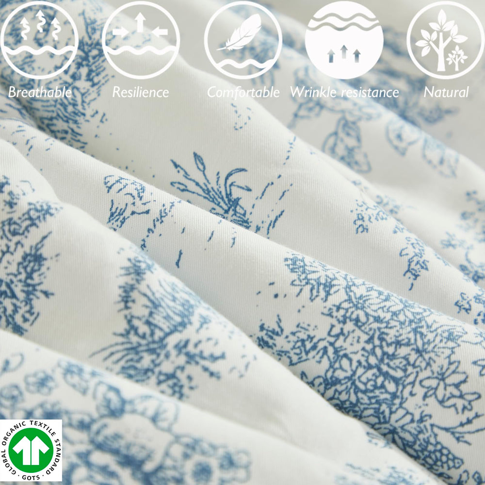 Brandream easy-care sheet is machine washable for busy households.