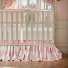 Brandream Skirt on toddler bed demonstrates growth-friendly nursery design.