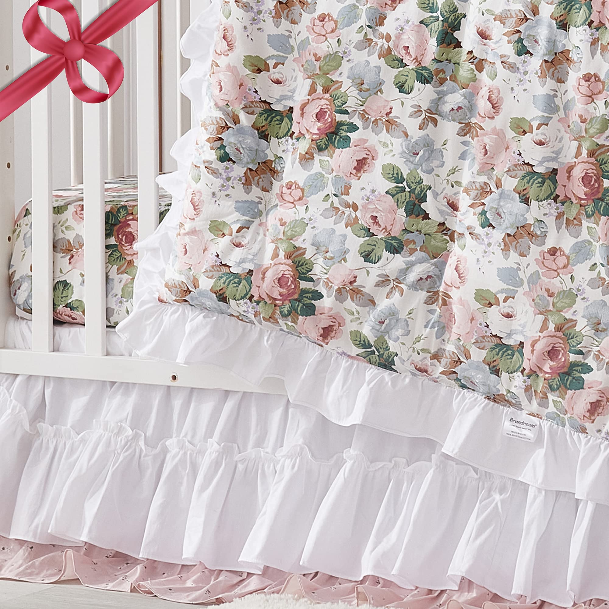 Brandream organic cotton bedding close-up highlighting natural softness
