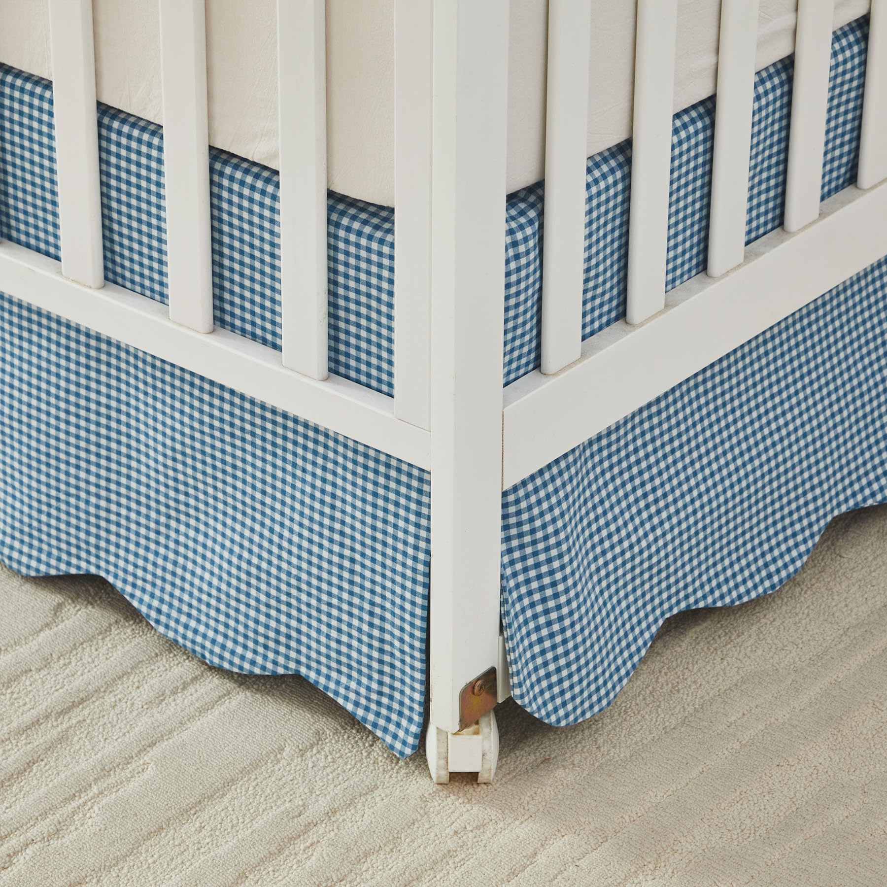Brandream care friendly crib skirt ready for gentle machine wash