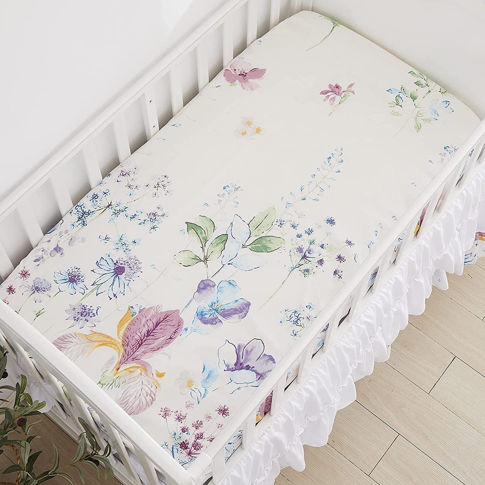 Brandream Wildflower Butterfly diaper stacker keeps essentials neatly within reach.