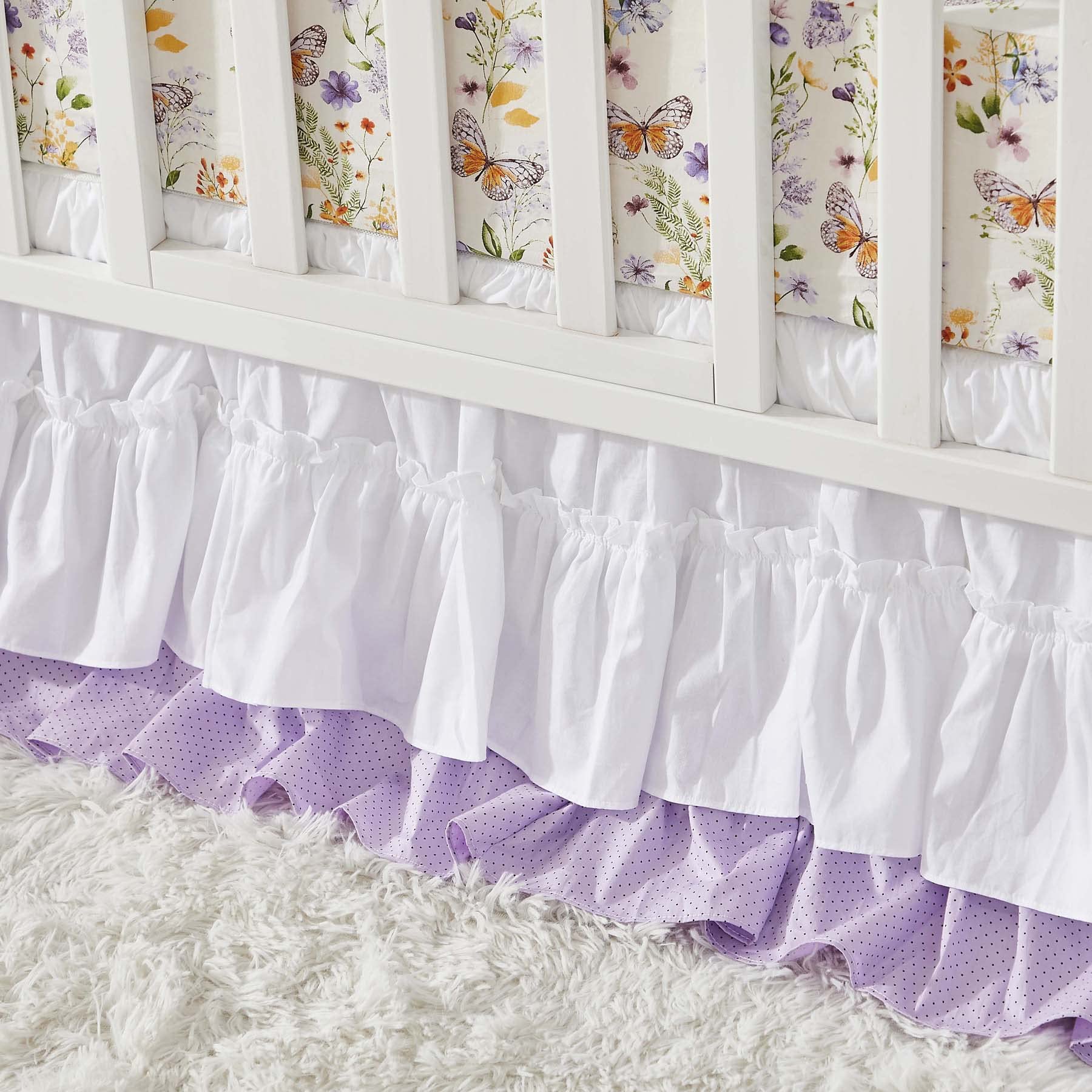 Brandream Wildflower cotton-texture-closeup highlights durable, easy-care fabric.