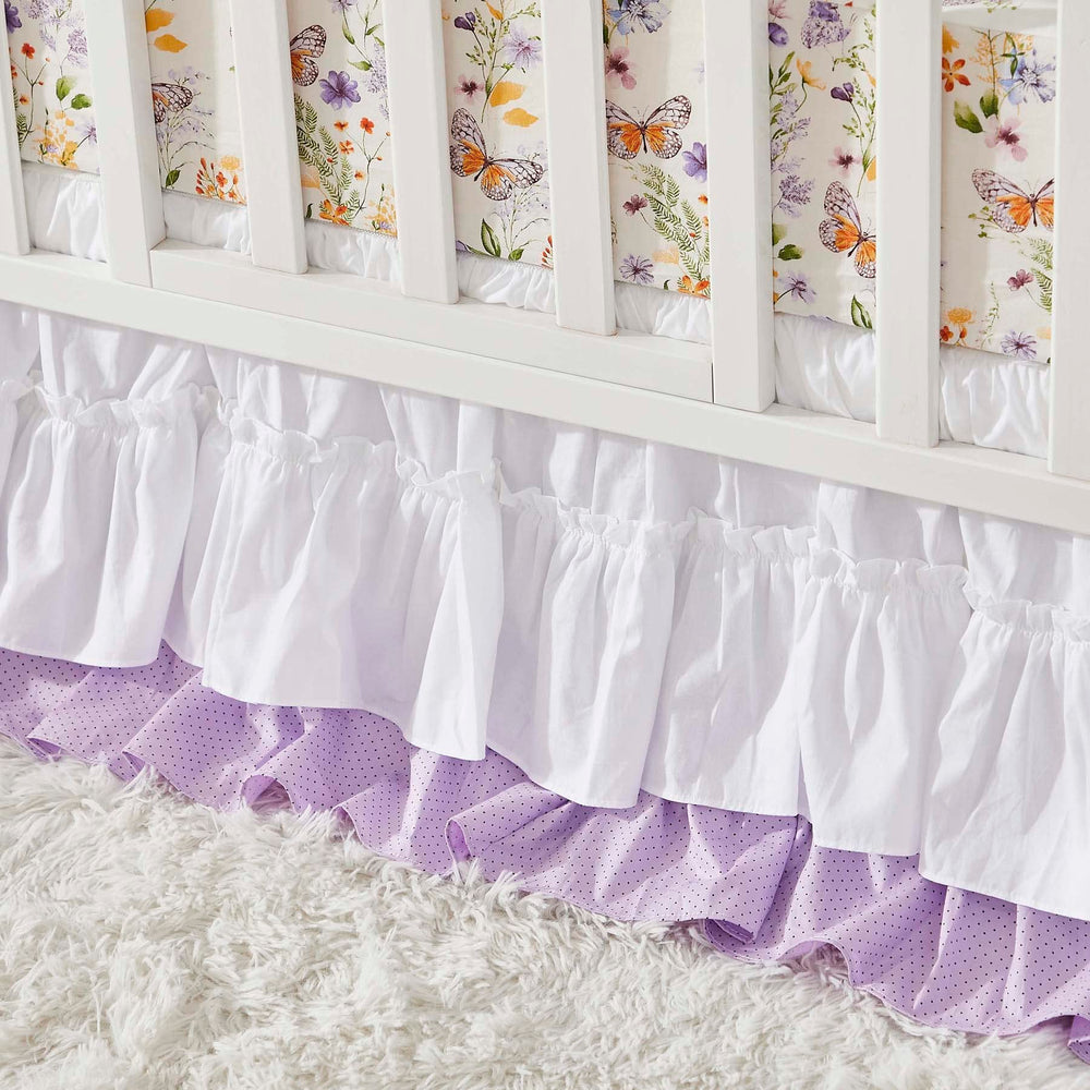 Brandream Wildflower cotton-texture-closeup highlights durable, easy-care fabric.