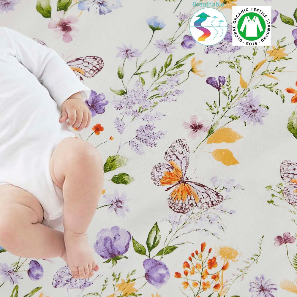 Brandream Wildflower nursery-scene inspires a fresh springtime feel.