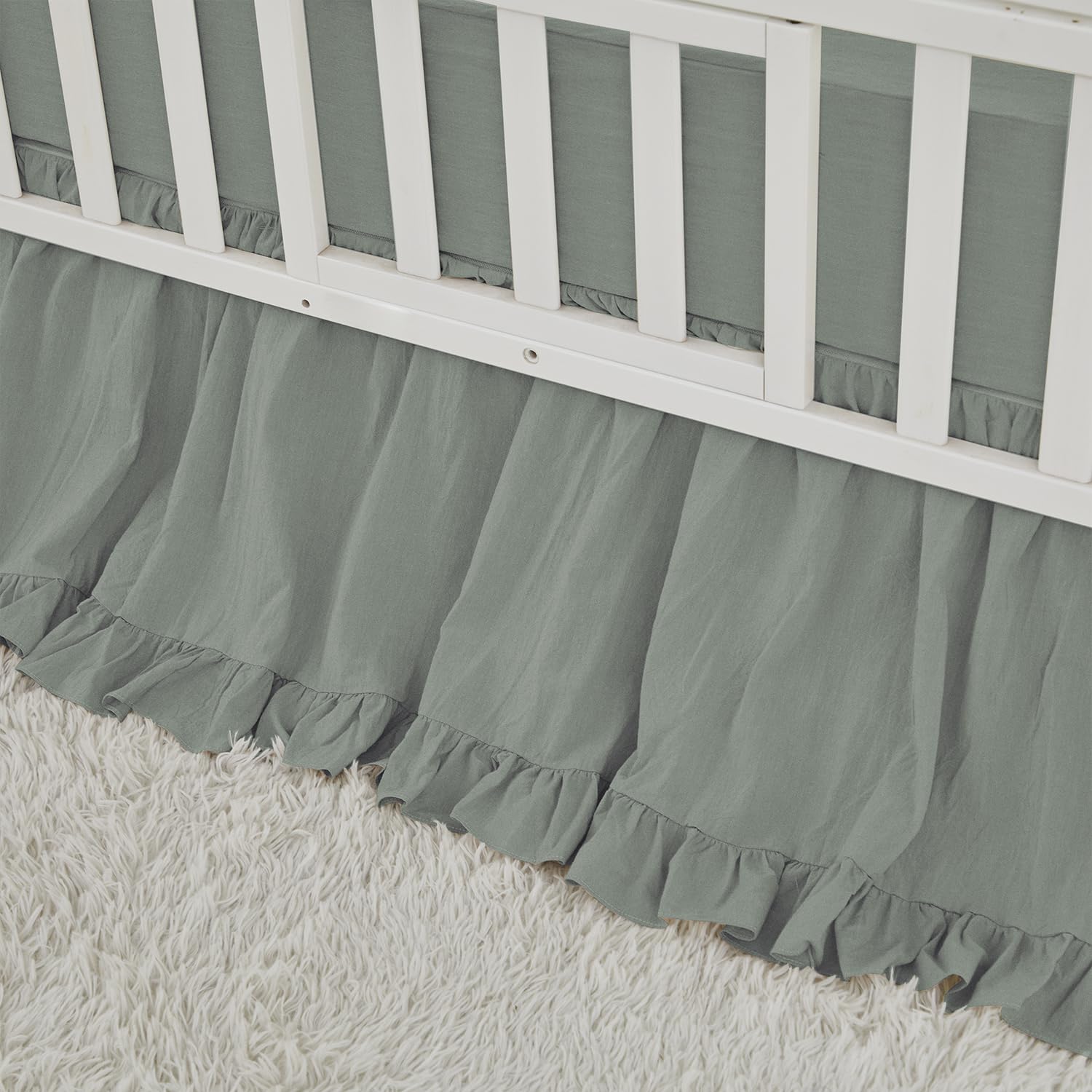 Brandream window valance green softens light and adds charm