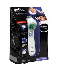 Braun NTF3000US dual-technology reading display shows fast temperature insights