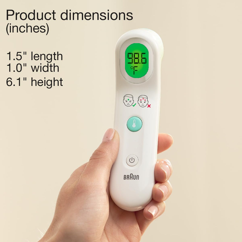 Braun Sensian Contact 5 thermometer ideal for family use at home
