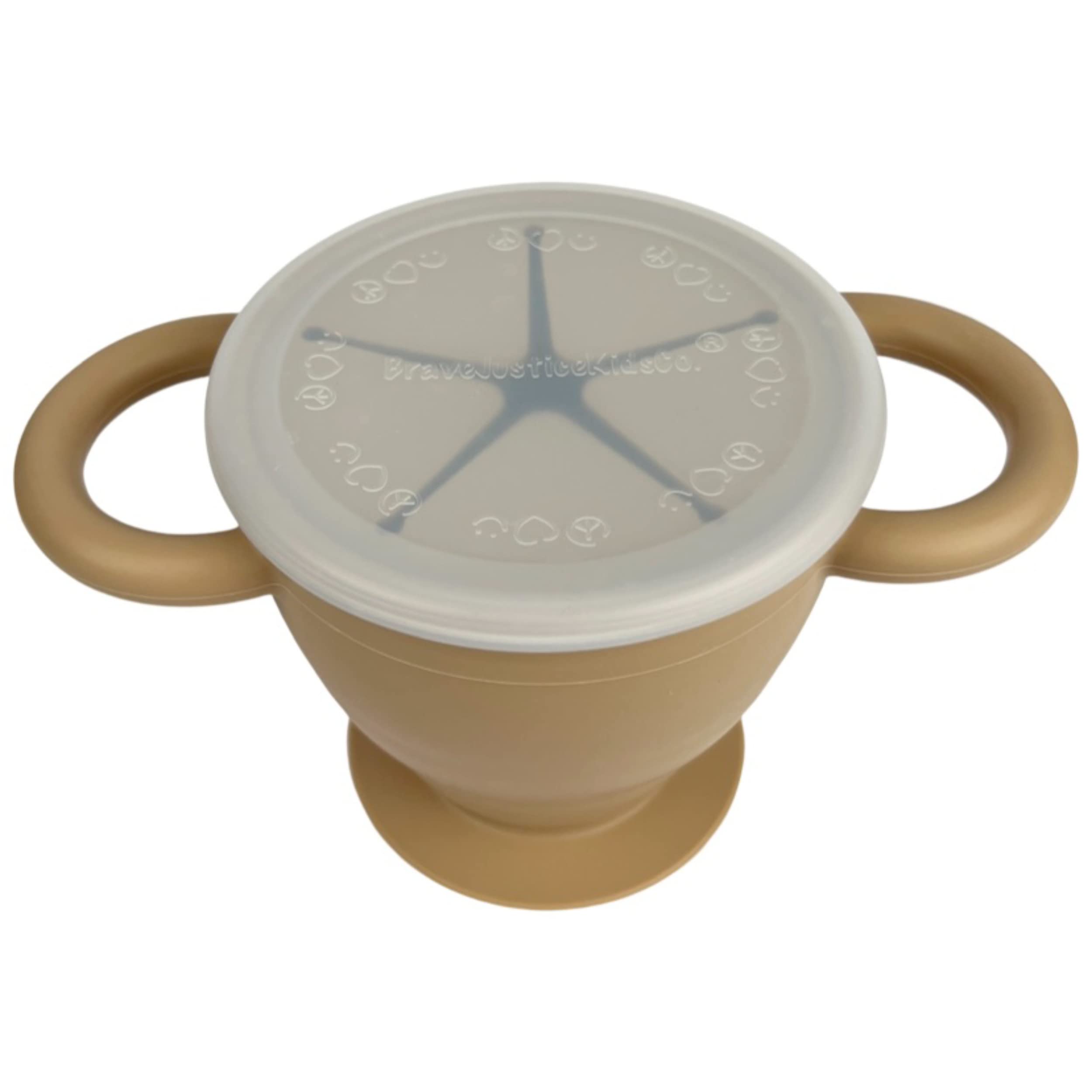 BraveJustice KidsCo Snack Attack II easy-clean design cleans quickly by hand or in dishwasher.