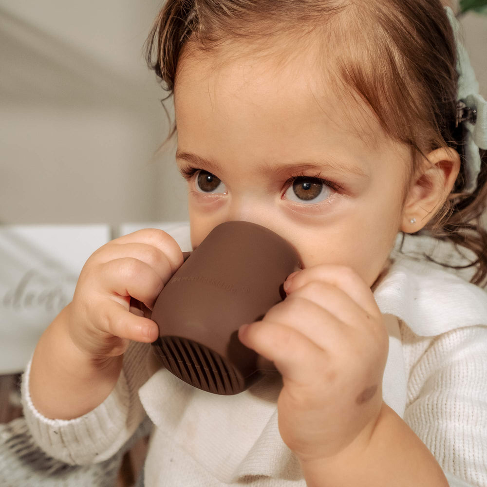 BraveJusticeKidsCo Teenie Tiny Cup two-pack keeps a spare ready during meals