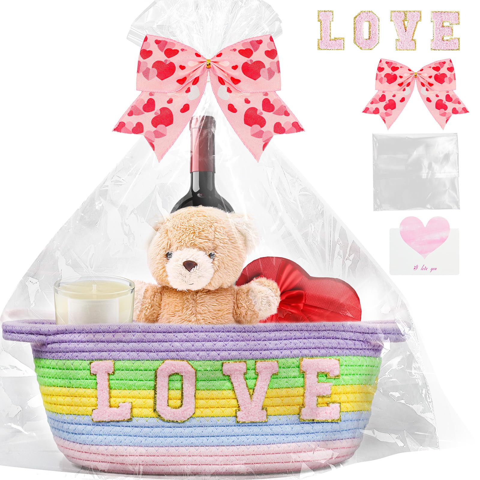 Brbecon Easter woven basket decor idea for home organization