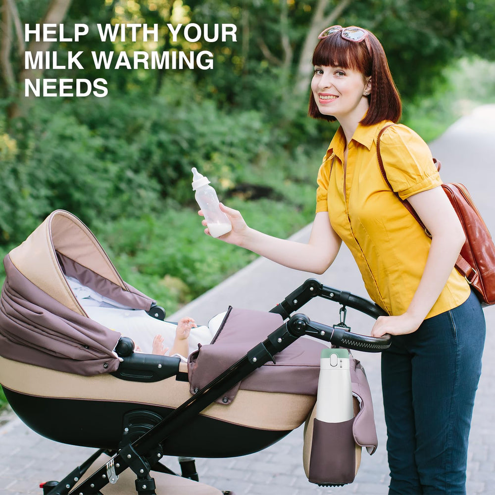 BRBLUERISE 12 oz capacity supports all-day feeding on family outings