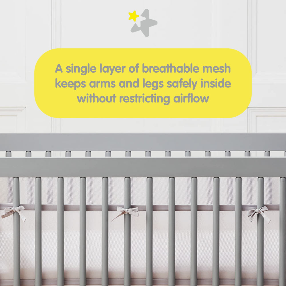 BreathableBaby safety-testing label communicates ASTM F1917 compliance and chemical-free design