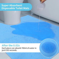 BREENHILL mats include sticky tape for extra stability on smooth floors.