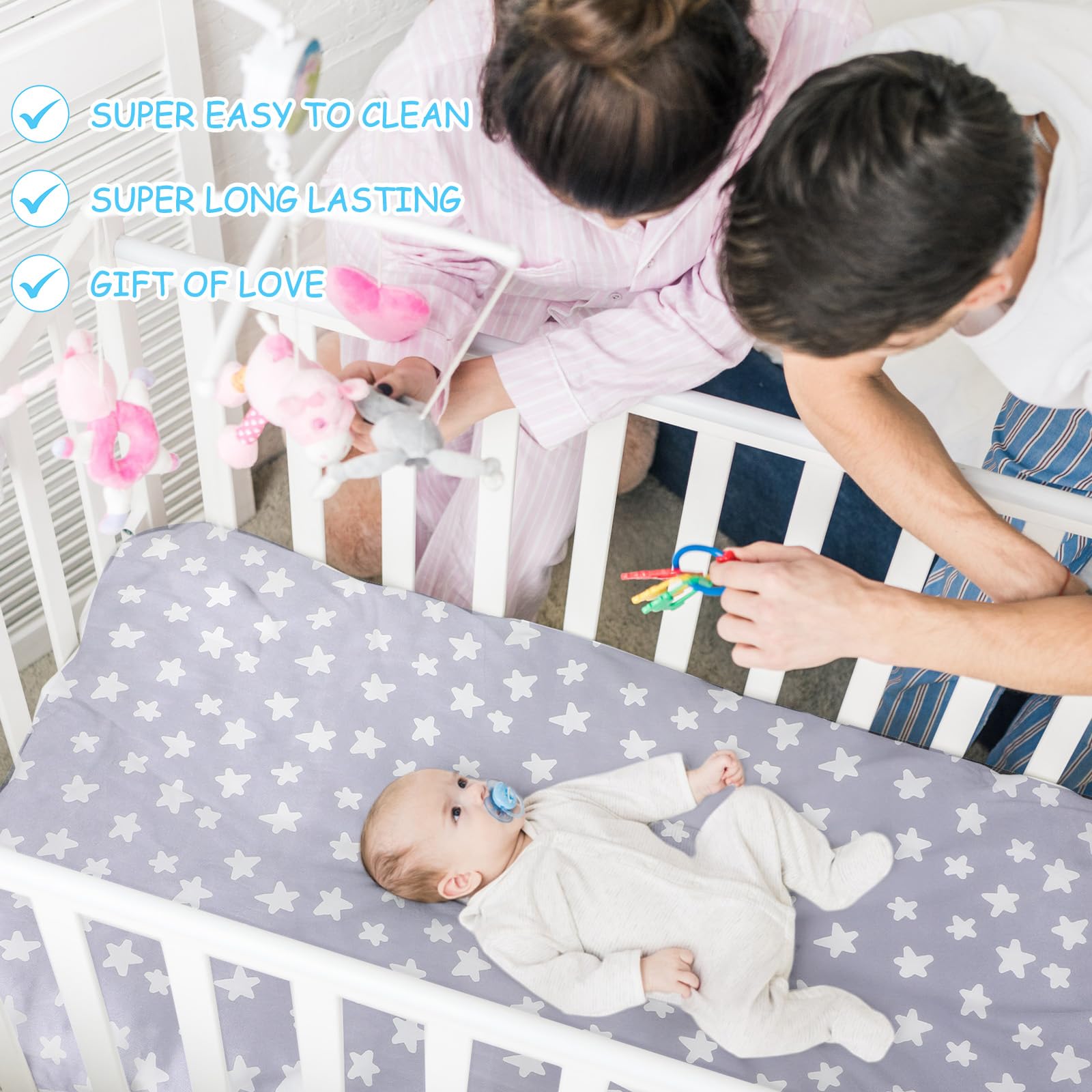 Breling satin sheet 4-pack enables easy rotation and quick cleanup between uses