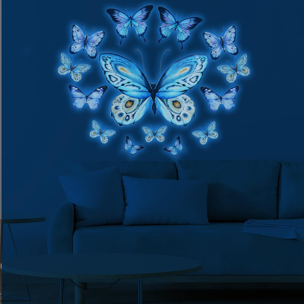 Bremorou 25 butterflies set enhances playful ceiling or wall accents.
