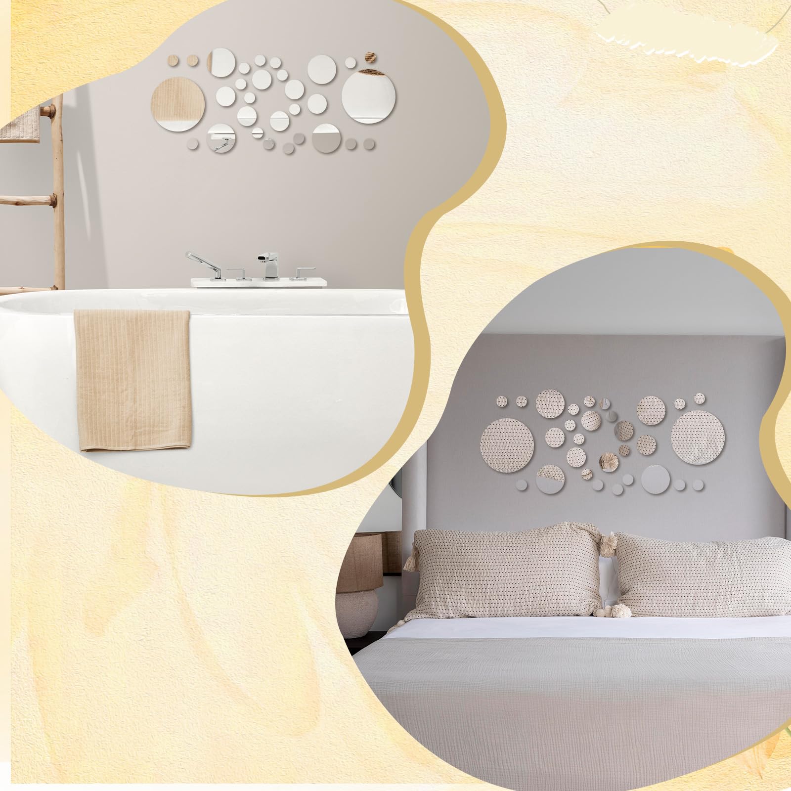 Bremorou Safe Material Acrylic—non-toxic surface for family-friendly decorating.