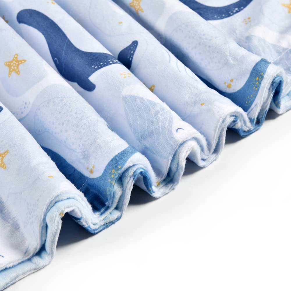 Brenaly cradle-ready blanket for crib, stroller, or nursing cover
