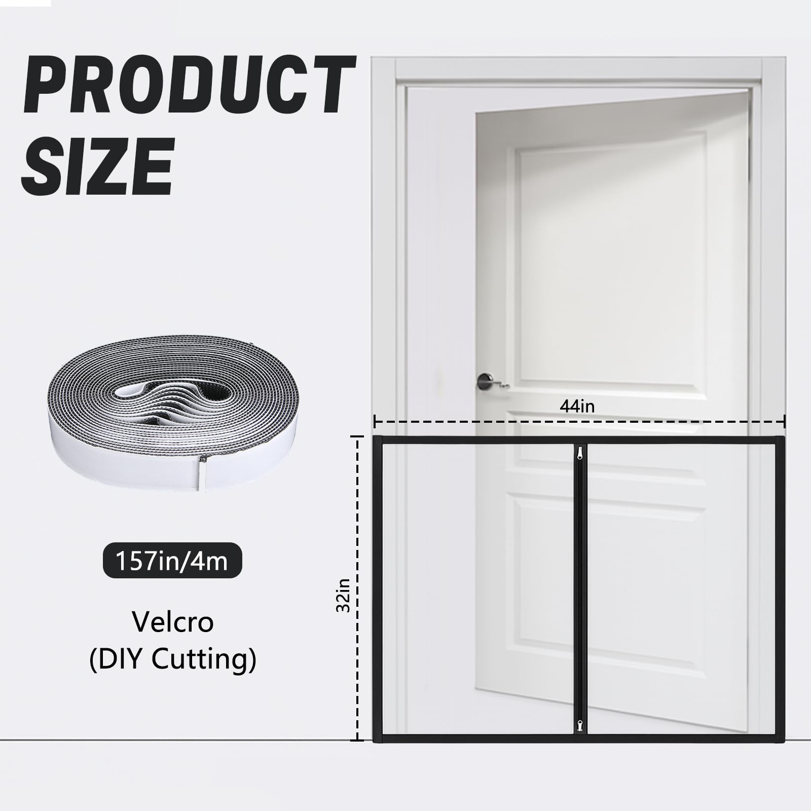 BrightRow no-drill install shows quick setup on stairs or doorways for containment