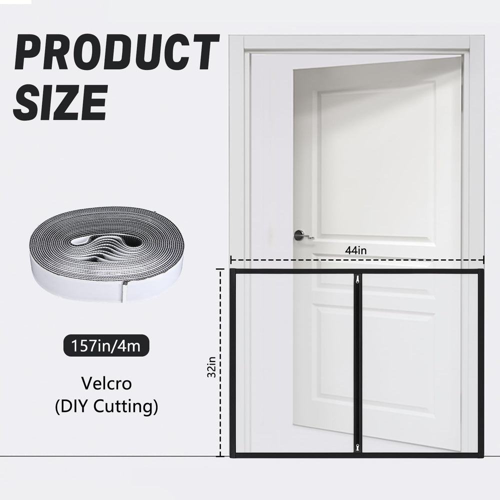 BrightRow no-drill install shows quick setup on stairs or doorways for containment