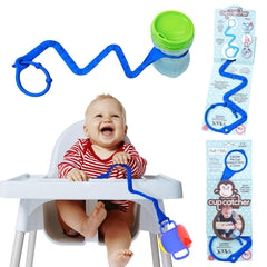 Brilli Baby Cup Catcher with stroller-attachment reduces mess and loss during outings