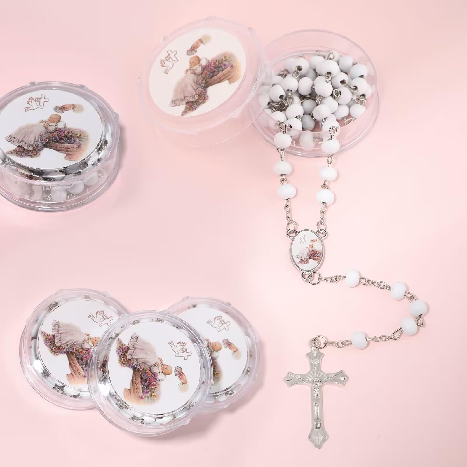 Brilucky 19 inch rosary length suitable for wearing or holding