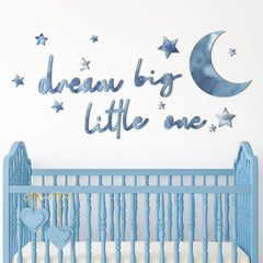 Briwooody dream big sign wall art enhances nursery inspiration and playful decor