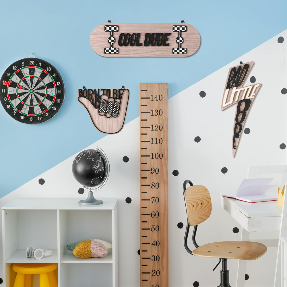 Briwooody Hand Assembled Laser-Cut sign highlights craftsmanship.