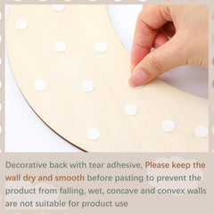 Briwooody Moon sign wall art adds gentle celestial focal point