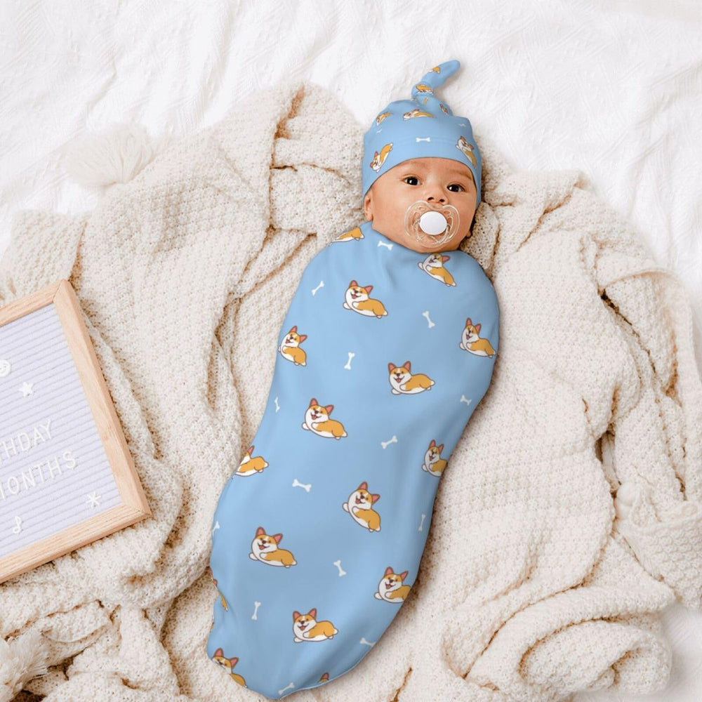 Broiteid corgi-soft-fabric: plush polyester for delicate skin comfort.