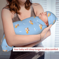 Broiteid corgi-swaddle-hat: snug newborn head warmth and comfort.