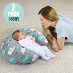 BROLEX pillow cover with secure elastic edge ensures snug fit during use