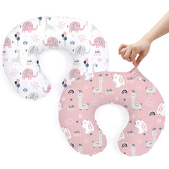 BROLEX boppy pillow cover in soft fabric for comfortable nursing moments.