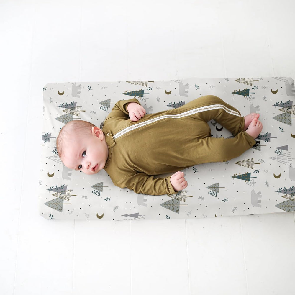BROLEX changing pad cover withstands frequent washes while keeping color.