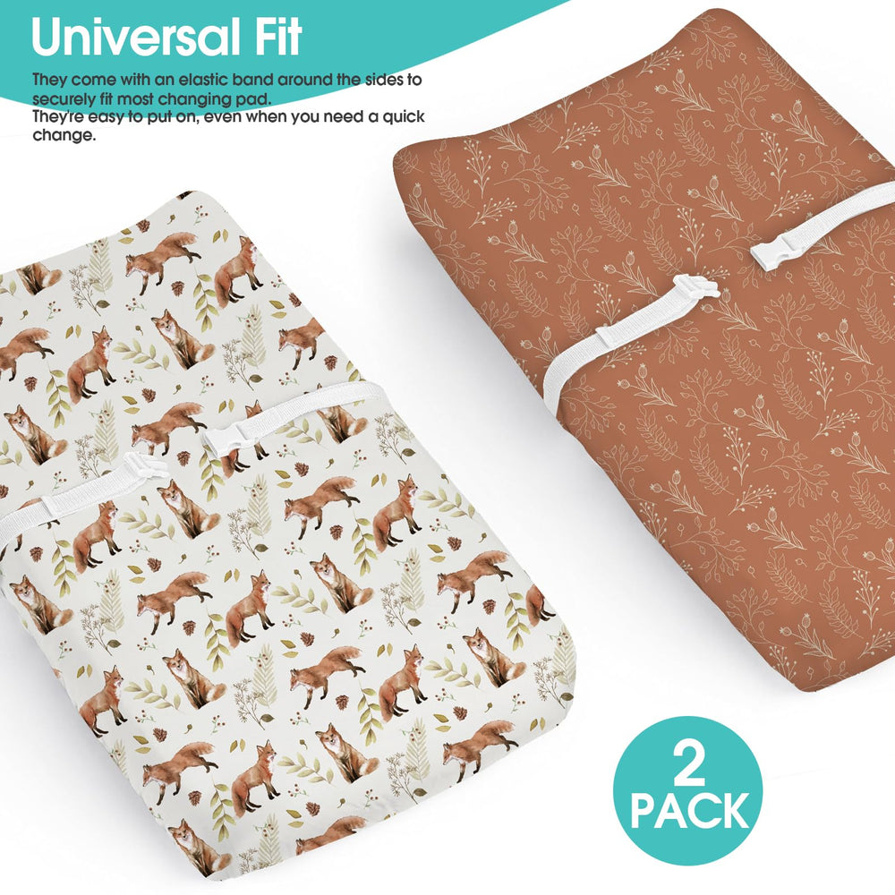 BROLEX changing pad cover elastic edges secure fit during changes