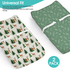 BROLEX changing pad cover ultra-soft fabric remains durable after washing and frequent use