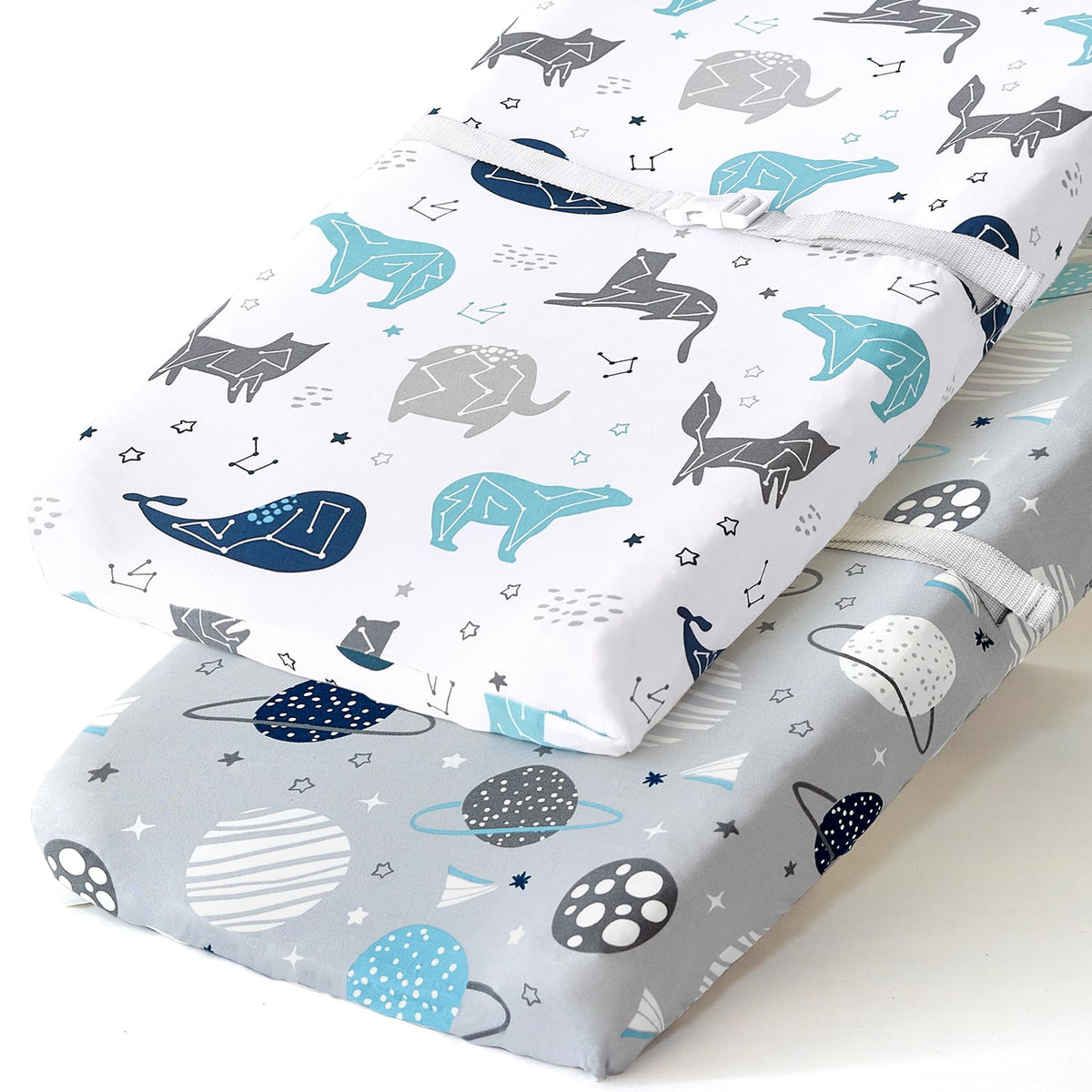BROLEX Space Planet design changing pad cover adds playful style to nursery