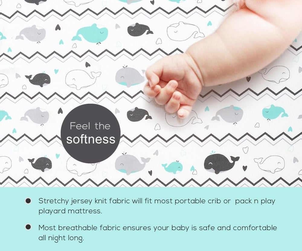 BROLEX breathable, durable sheets support comfy sleep at home or daycare.